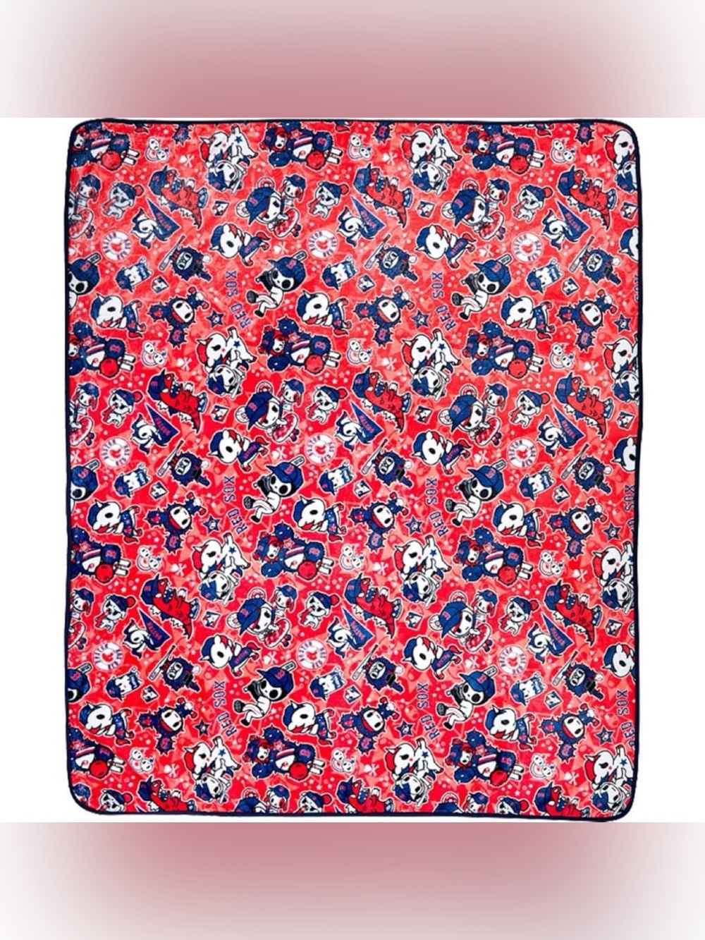Boston Red Sox tokidoki 60" x 50" Plush Blanket